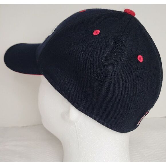 NFL Team Apparel Hat Atlanta Falcons Adult Size Black Fitted Cap Spell Out‎ - Picture 7 of 14
